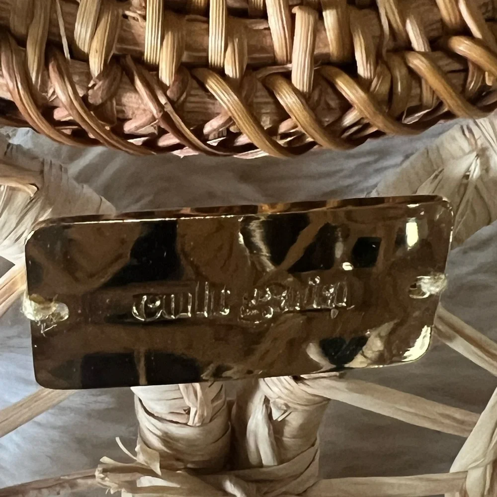 Cult Gaia Stella Small Raffia Tote Bag - Picture 2 of 10